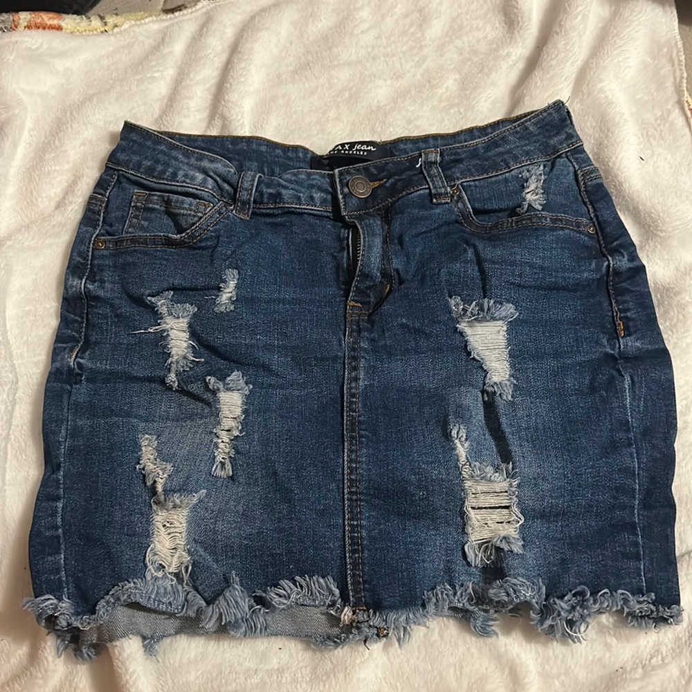 Jean skirt